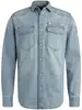 PME Legend Long Sleeve Shirt Bleach Indigo de