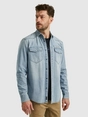 PME Legend Long Sleeve Shirt Bleach Indigo de