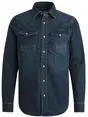 PME Legend LONG SLEEVE SHIRT BLUE DENIM WASH