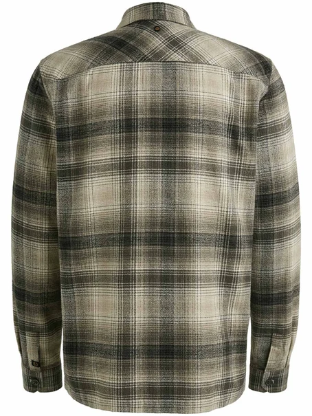 PME Legend LONG SLEEVE SHIRT Brushed Grindle