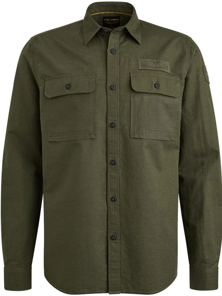 PME Legend Long Sleeve Shirt Cotton/linen