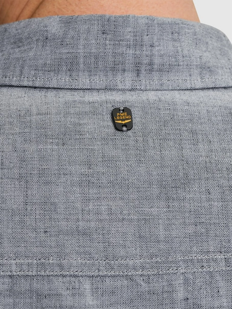 PME Legend Long Sleeve Shirt Ctn 2tone Linen