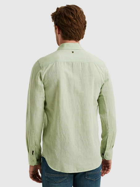 PME Legend Long Sleeve Shirt Ctn 2tone Linen