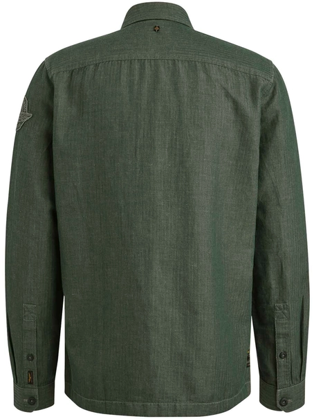 PME Legend Long Sleeve Shirt Ctn/Linen Herrin
