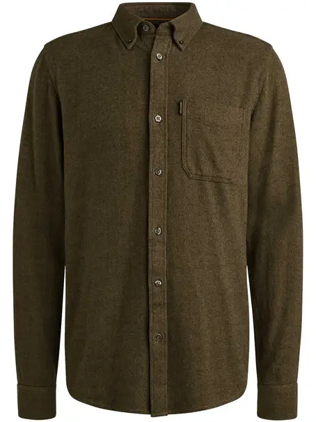 PME Legend LONG SLEEVE SHIRT Flanel 2 Tone Tw