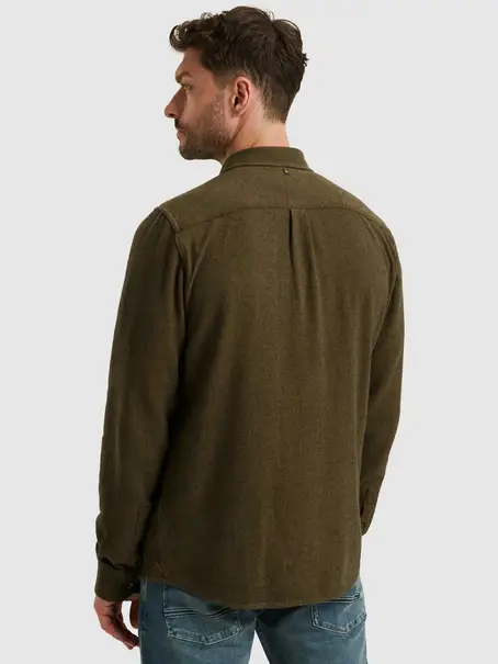 PME Legend LONG SLEEVE SHIRT Flanel 2 Tone Tw