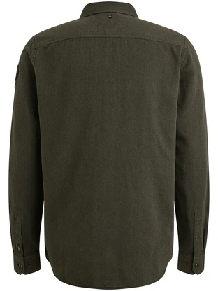 PME Legend LONG SLEEVE SHIRT Flanel Herringbo