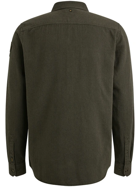 PME Legend LONG SLEEVE SHIRT Flanel Herringbo
