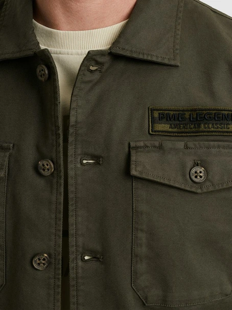 PME Legend LONG SLEEVE SHIRT Heavy gd canvas