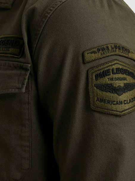 PME Legend LONG SLEEVE SHIRT Heavy gd canvas