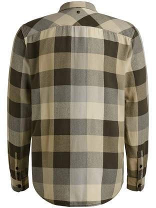 PME Legend LONG SLEEVE SHIRT Herringbone Bloc