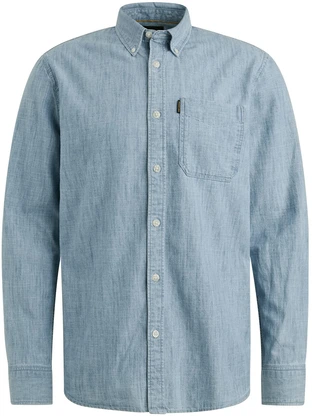 PME Legend LONG SLEEVE SHIRT Ind Chambray