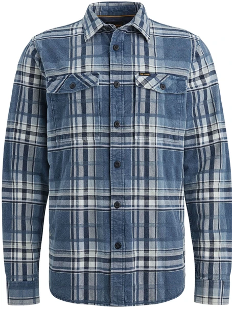 PME Legend LONG SLEEVE SHIRT Ind Denim Yd Che
