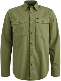PME Legend Long Sleeve Shirt Light Gd Poplin