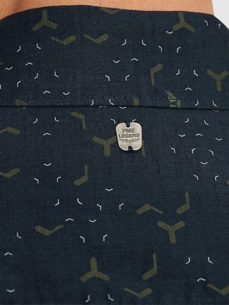 PME Legend Long Sleeve Shirt Print on Cotton