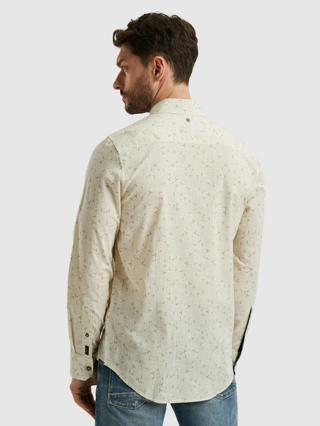 PME Legend Long Sleeve Shirt Print on Cotton