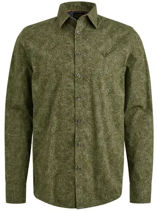 PME Legend LONG SLEEVE SHIRT Print on Ctn/Lyc