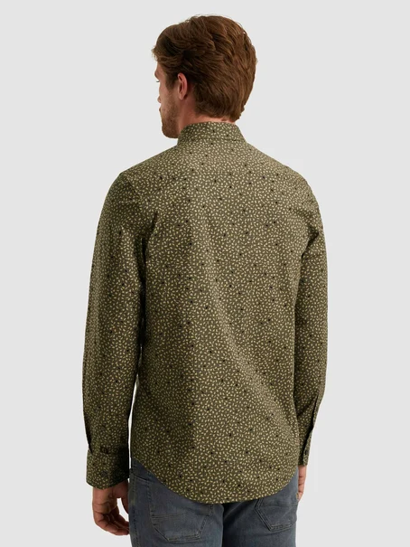 PME Legend LONG SLEEVE SHIRT Print on Ctn/Lyc