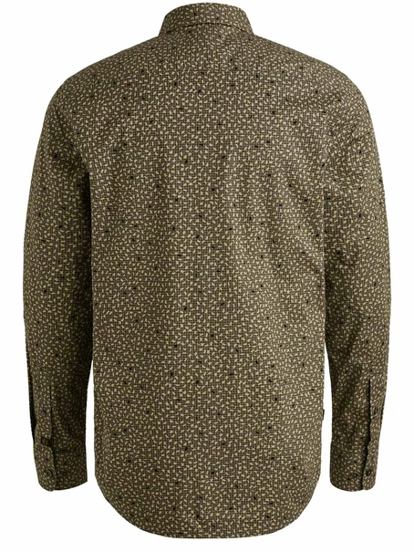 PME Legend LONG SLEEVE SHIRT Print on Ctn/Lyc