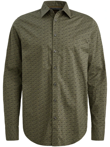 PME Legend LONG SLEEVE SHIRT Print on Ctn/Lyc