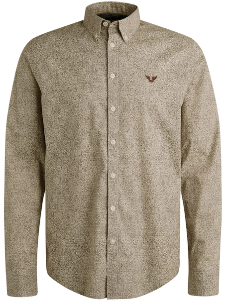 PME Legend LONG SLEEVE SHIRT Print on Ctn Str