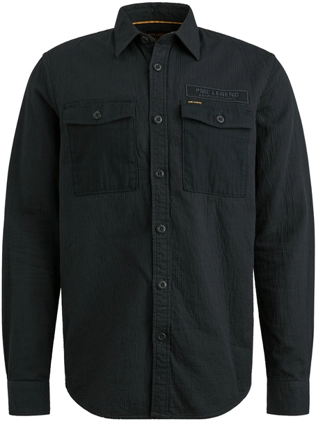 PME Legend LONG SLEEVE SHIRT Quilt Poplin