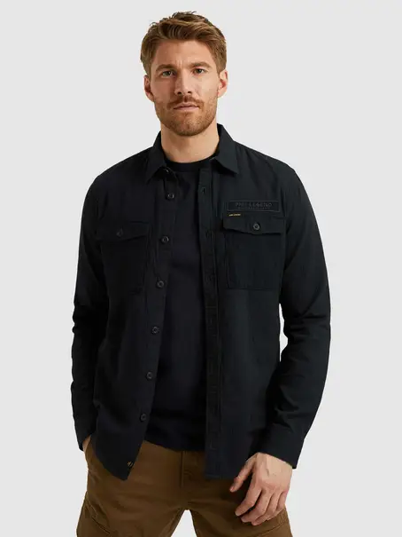 PME Legend LONG SLEEVE SHIRT Quilt Poplin