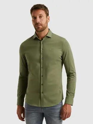 PME Legend LONG SLEEVE SHIRT Satin Jersey