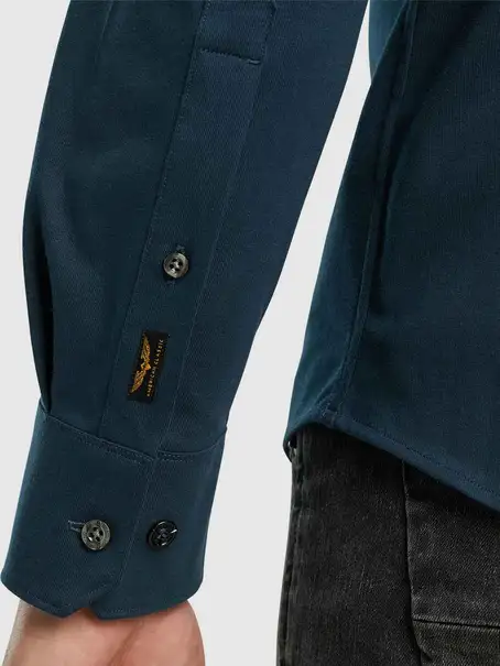 PME Legend Long Sleeve Shirt Satin Jersey