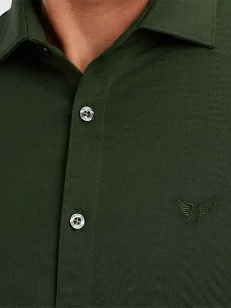 PME Legend Long Sleeve Shirt Satin Jersey