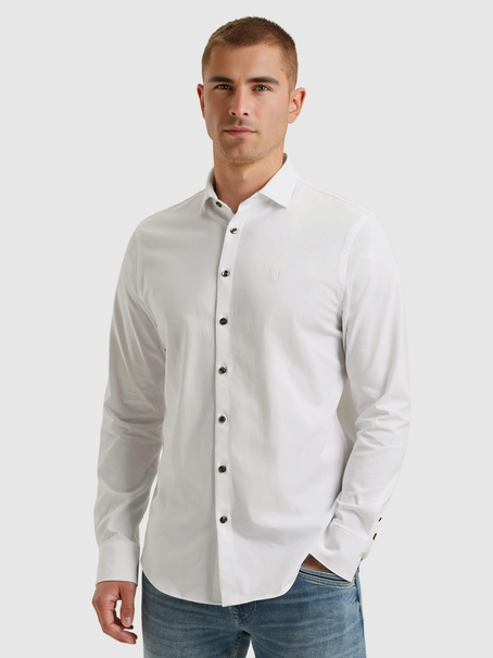 PME Legend LONG SLEEVE SHIRT Satin Jersey