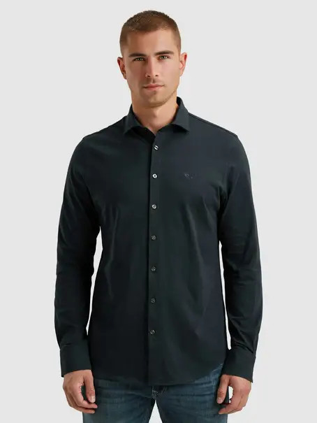 PME Legend LONG SLEEVE SHIRT Satin Jersey