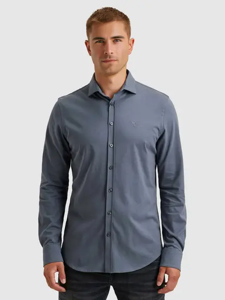 PME Legend LONG SLEEVE SHIRT Satin Jersey