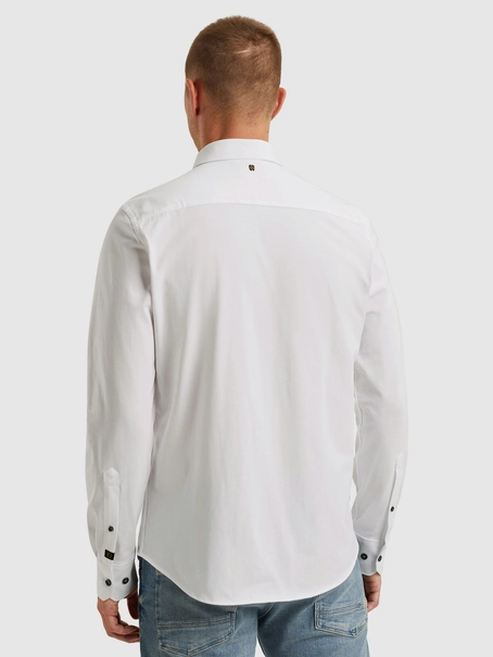 PME Legend LONG SLEEVE SHIRT Satin Jersey