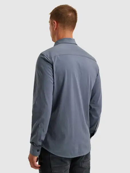 PME Legend LONG SLEEVE SHIRT Satin Jersey