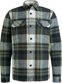 PME Legend Long Sleeve Shirt Slub Yarn Dyed C
