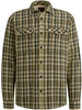 PME Legend LONG SLEEVE SHIRT Small Herringbon