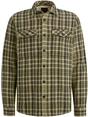 PME Legend LONG SLEEVE SHIRT Small Herringbon