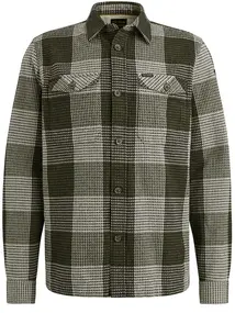 PME Legend LONG SLEEVE SHIRT Structure Block