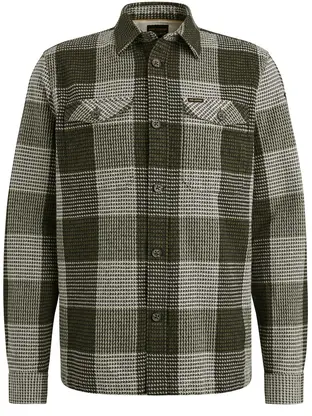 PME Legend LONG SLEEVE SHIRT Structure Block