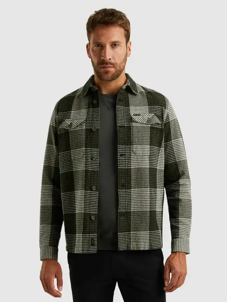PME Legend LONG SLEEVE SHIRT Structure Block