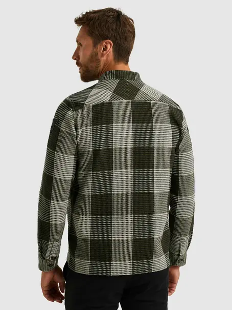 PME Legend LONG SLEEVE SHIRT Structure Block