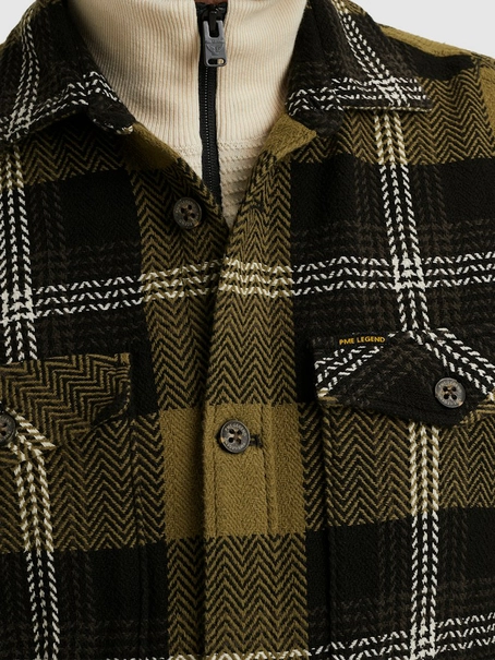 PME Legend LONG SLEEVE SHIRT yarn dye check