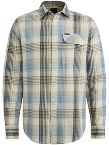 PME Legend Long Sleeve Shirt Yarn Dyed Twill