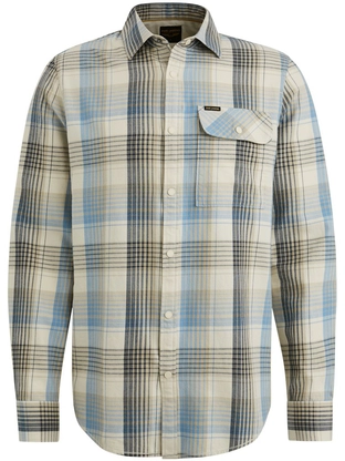 PME Legend Long Sleeve Shirt Yarn Dyed Twill
