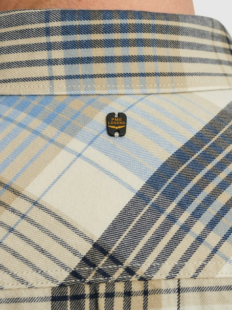 PME Legend Long Sleeve Shirt Yarn Dyed Twill