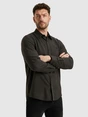 PME Legend LONG SLEEVE SHIRT YarnDyed Grindle