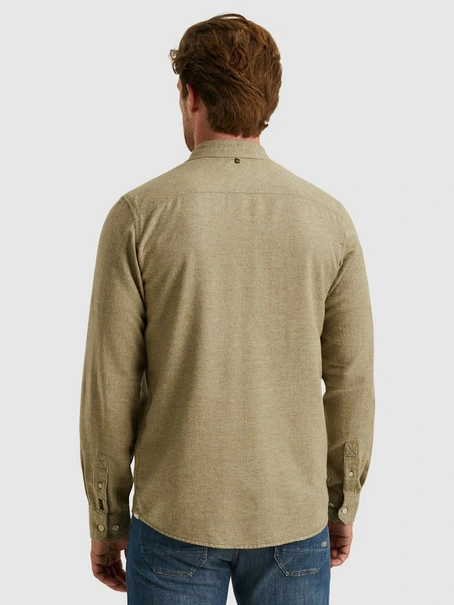PME Legend LONG SLEEVE SHIRT YarnDyed Grindle
