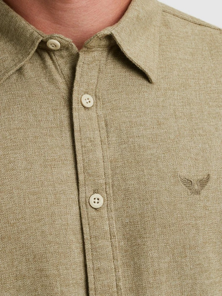 PME Legend LONG SLEEVE SHIRT YarnDyed Grindle