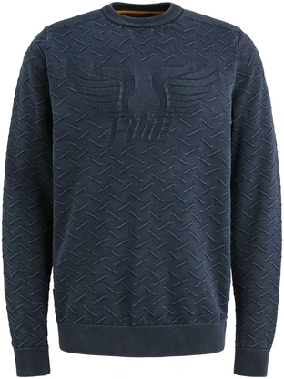 PME Legend R-neck cotton garment dye stone wa